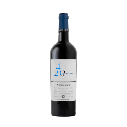 Quattro Venti 4/20 Colle al Vento Negroamaro Salento IGP 75cl