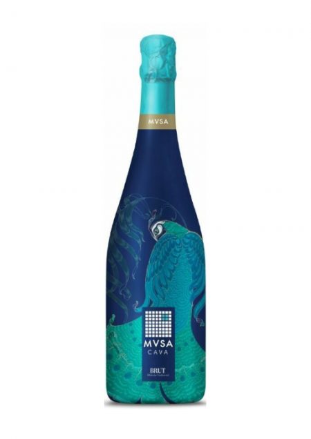 MVSA Cava Brut Peacock Limited Edition 75cl